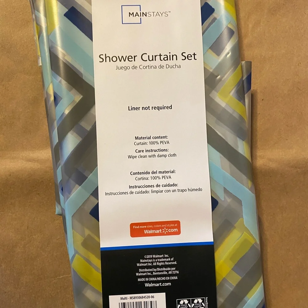 Shower curtain set
